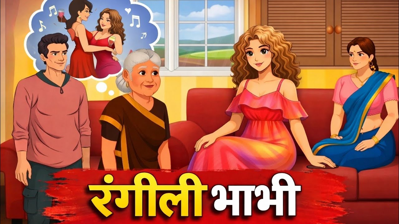 रंगीली बहु कि कहानी ! Moral stories #khaniya #cartoon 