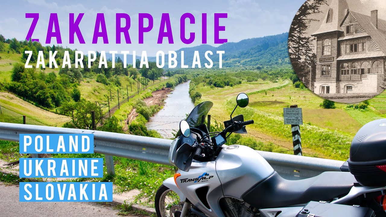 Motocyklem na Zakarpacie / Road trip by motorcycle in Transcarpathia