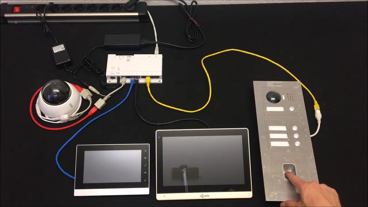 GOLIATH IP Video Türsprechanlage 