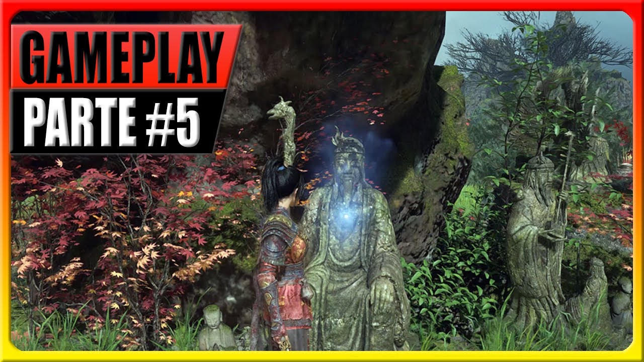 WUCHANG: Fallen Feathers - Gameplay #5 - Santuario de Shu (100% coleccionables y trofeos)