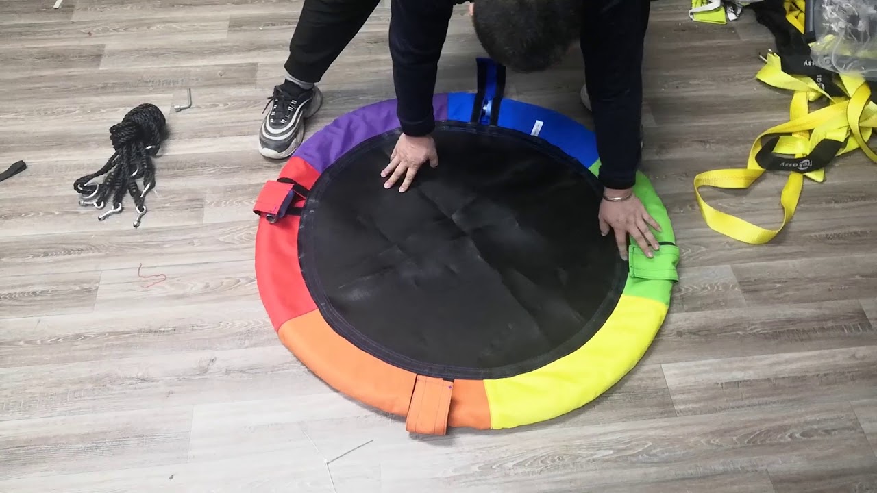 Trekassy Tree Swing Assembly Instruction-Rainbow
