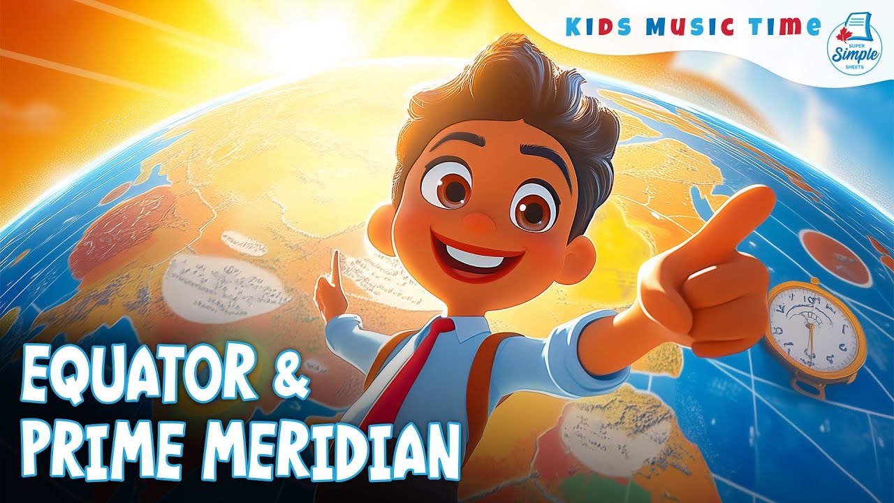 Equator & Prime Meridian Song! 🎶 Learn Geography the Fun Way! 🌍