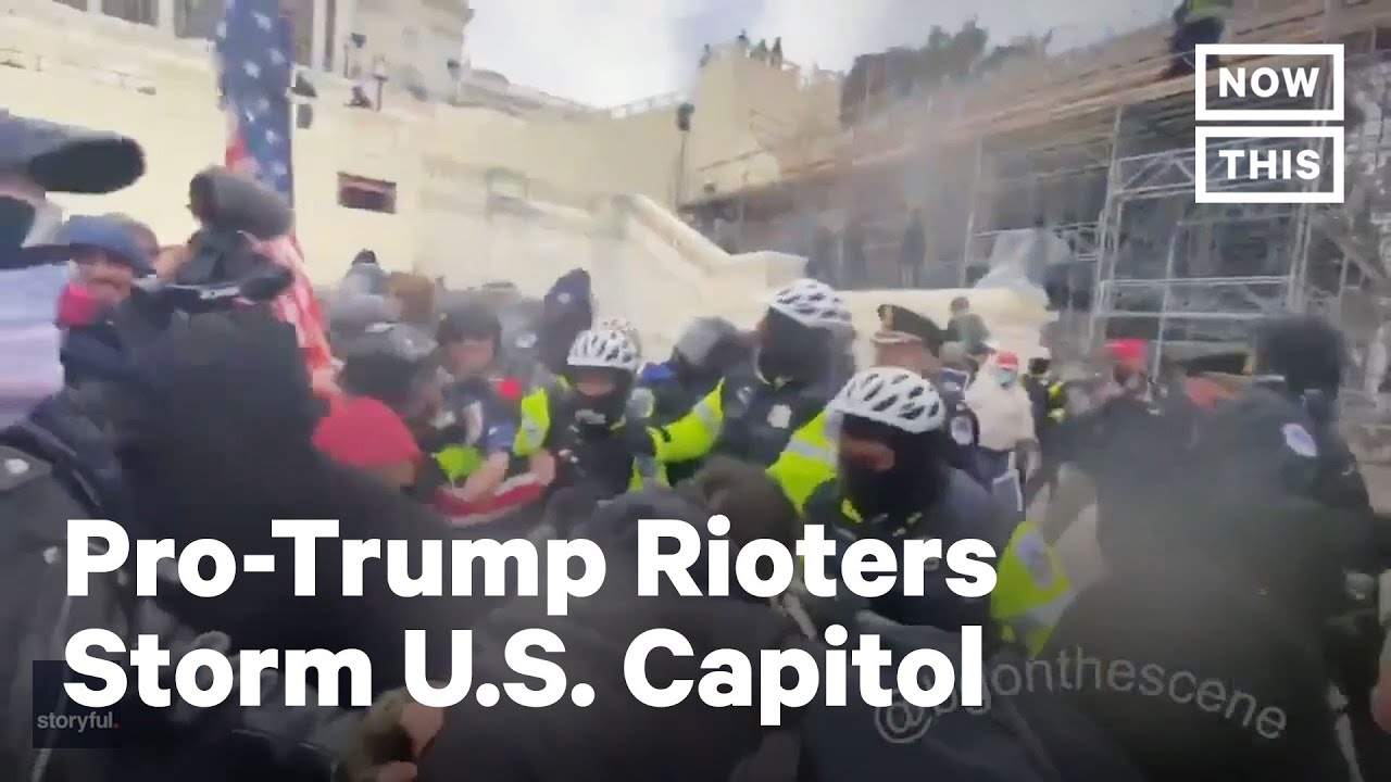 Trump Supporters Invade Capitol, Trump Incites Division | NowThis
