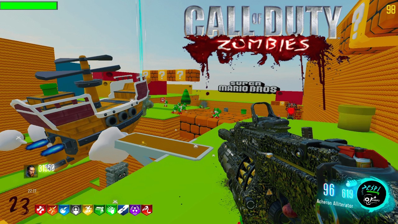 CALL OF DUTY BLACK OPS III ZOMBIES. LOS YOSHIS VIENEN A POR MI