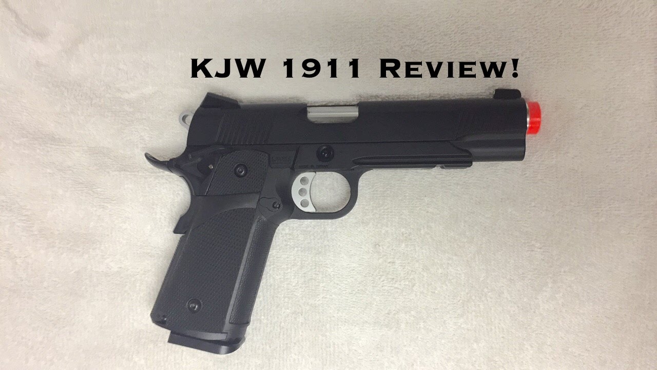 Обзор пистолета KJW Full Metal Custom 1911 Tactical HI-CAPA с газовым/CO2-зарядным механизмом!