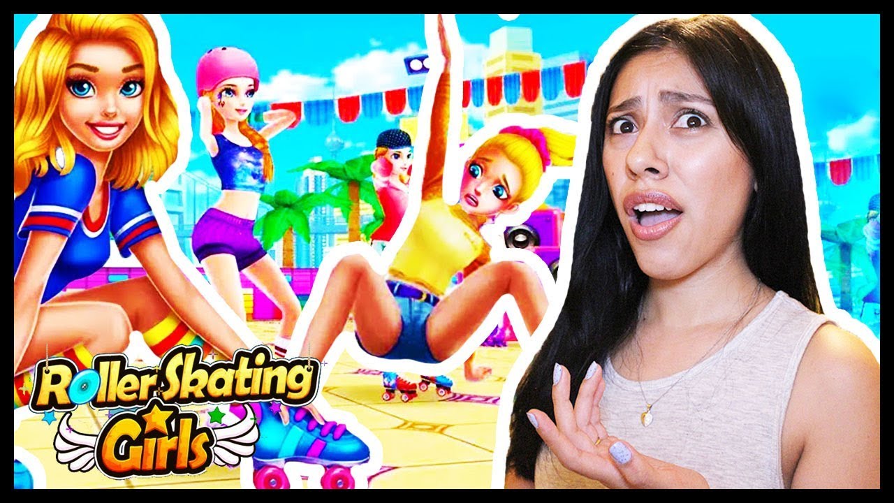 PLEASE DONT FALL - ROLLER SKATING GIRLS - Dance on Wheels - App Games