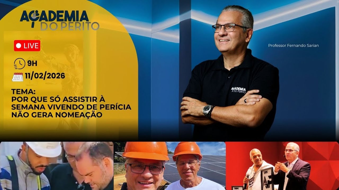 Perícia Sem Mistérios #76|Por que só assistir à Semana Vivendo de Perícia não gera nomeação!
