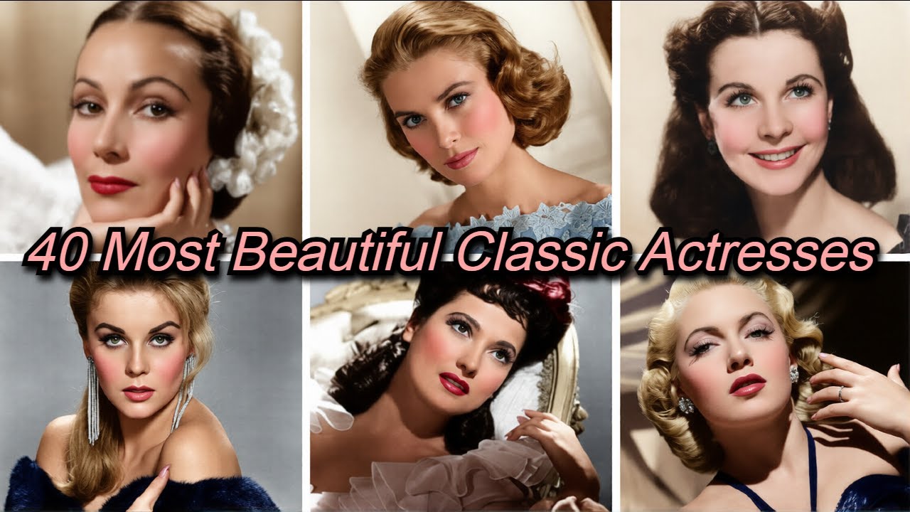 40 Most Beautiful  Classic Hollywood Actresses [Then vs Now] 2026