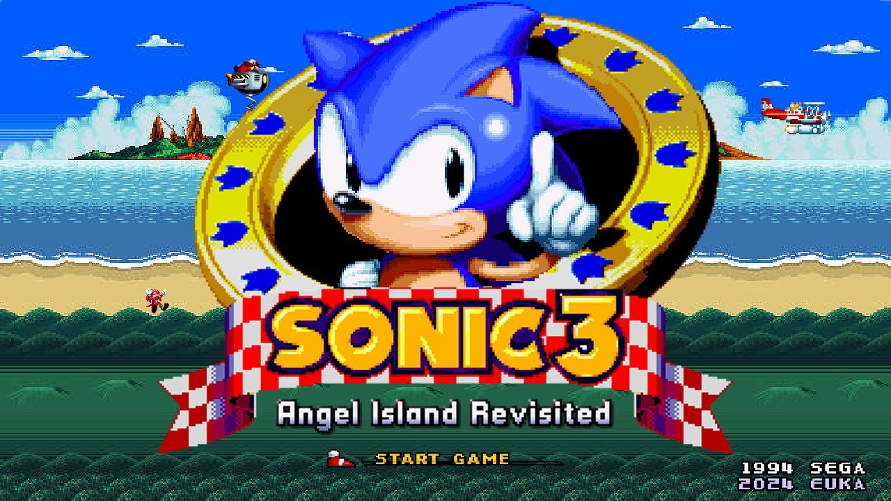 Sonic 3 A.I.R: Mania Sonic Deluxe! ✪ Full Game Playthrough (1080p/60fps)