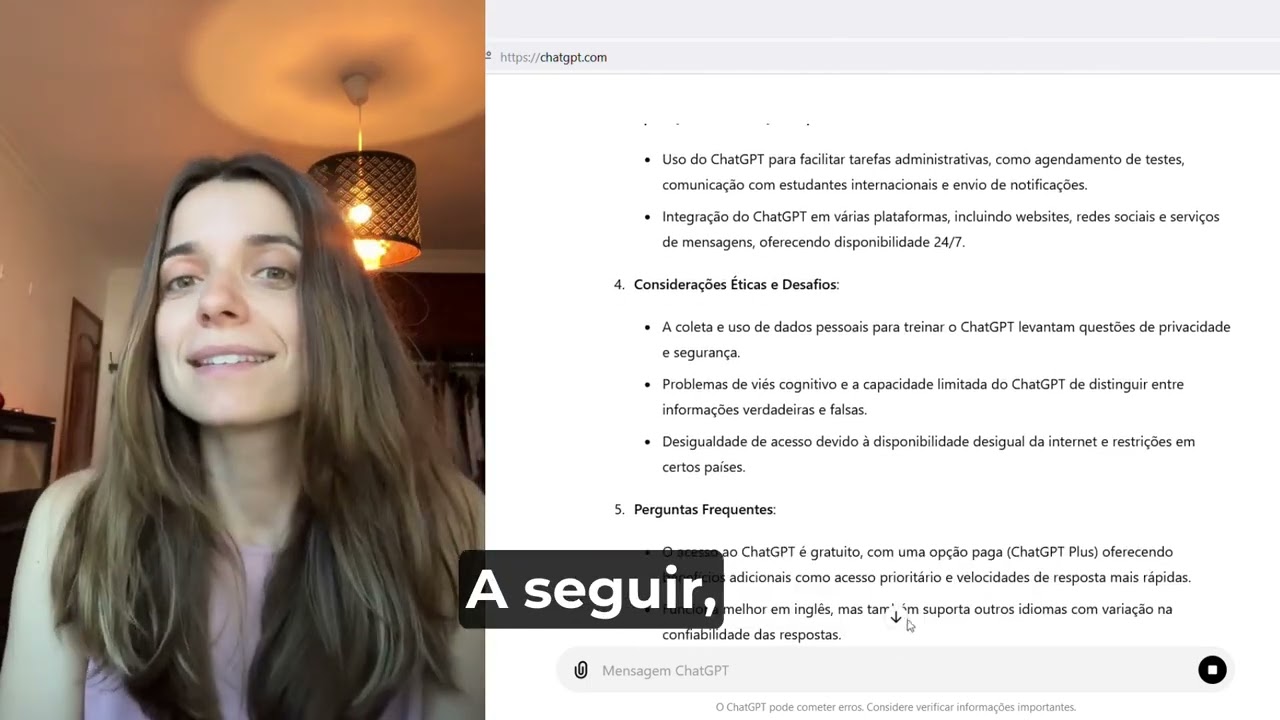 ChatGPT 4o - para an&aacute;lise e resumir documentos