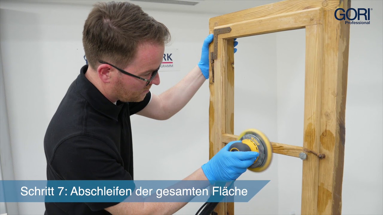 GORI Holzfenster reparieren - Anleitung