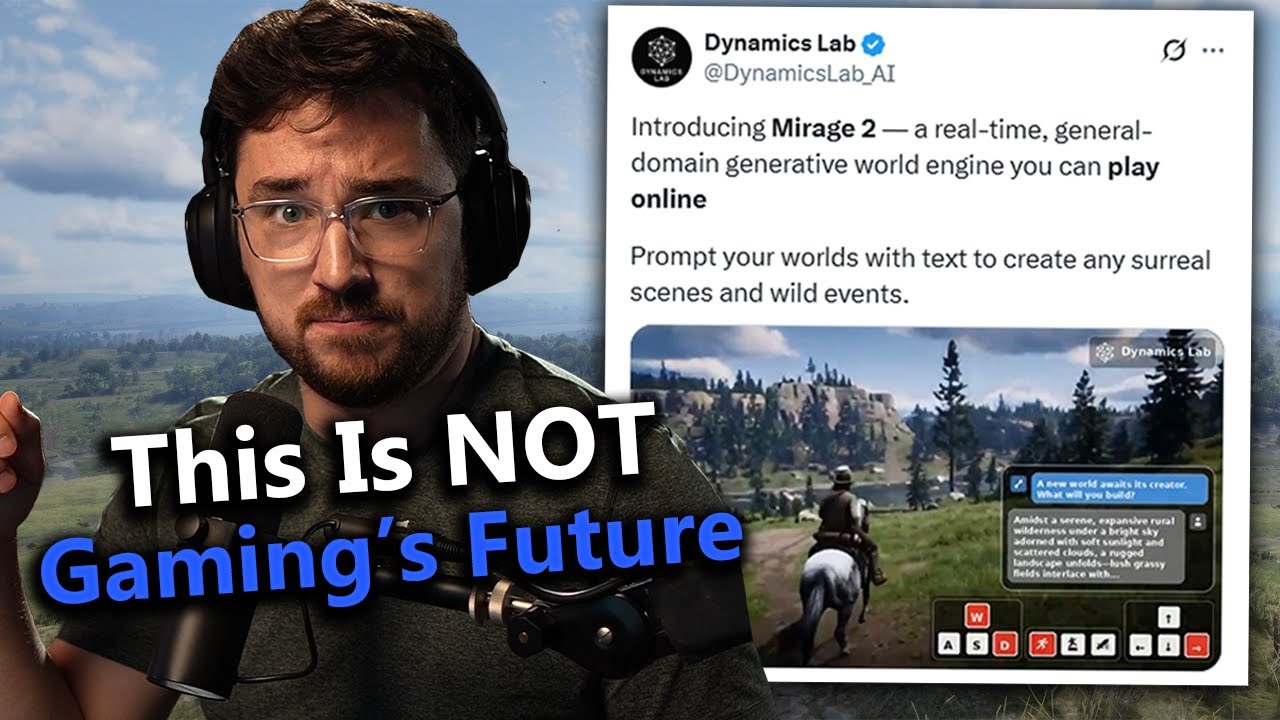 They Think AI Will Replace Game Devs... I Beg to Differ