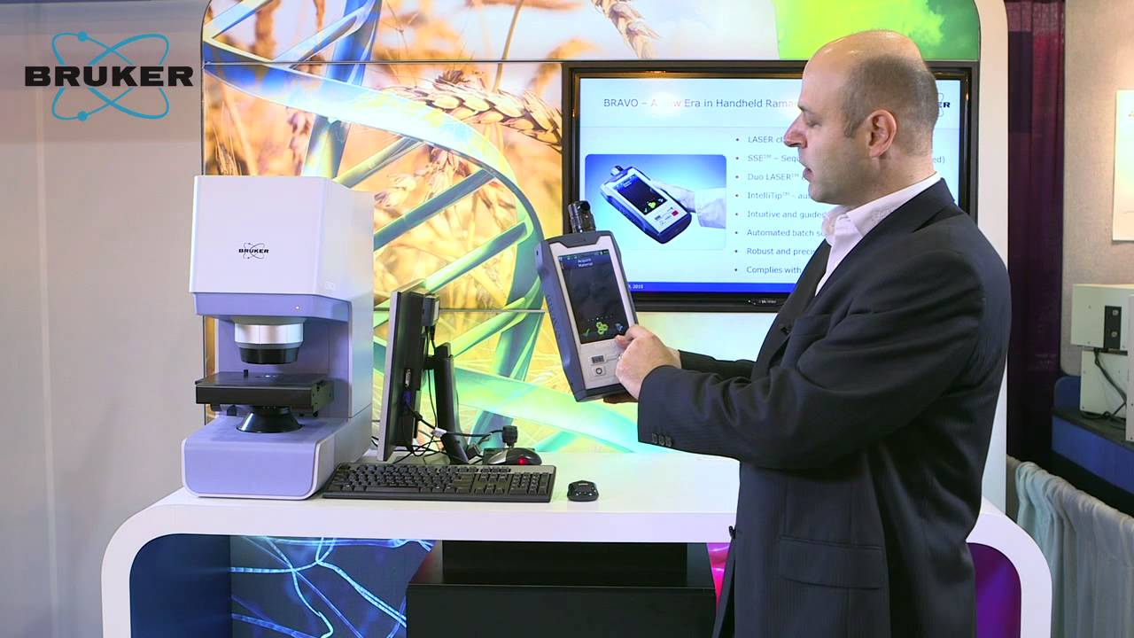 Bruker Pittcon 2015 Bravo Hand Held Raman Demo