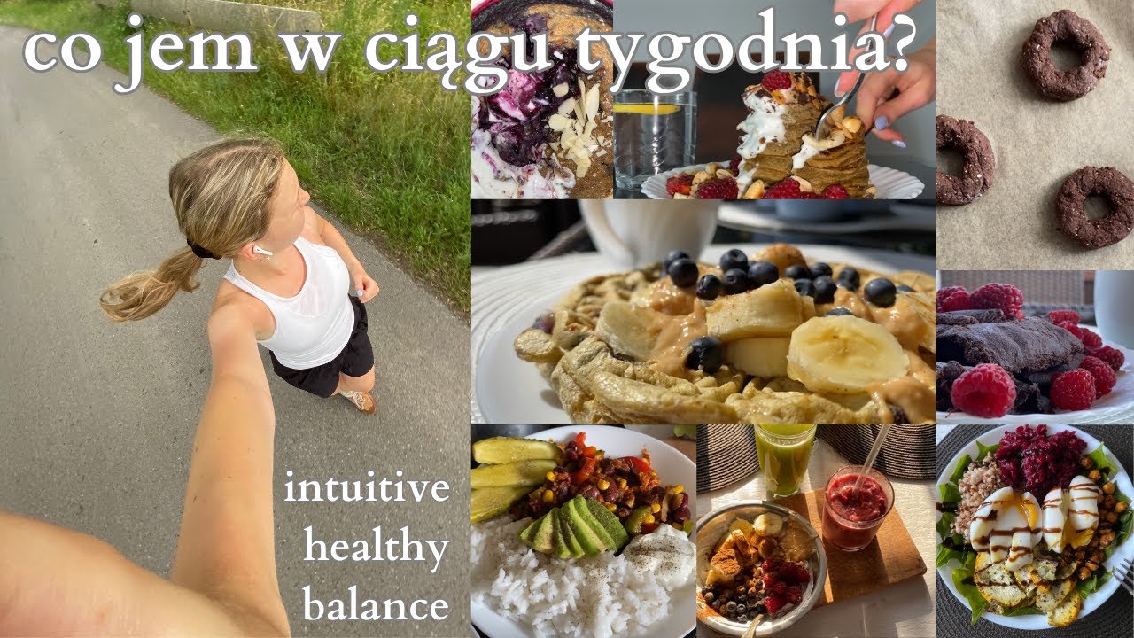 WHAT I EAT IN A WEEK! (intuicyjnie, jako nastolatka)