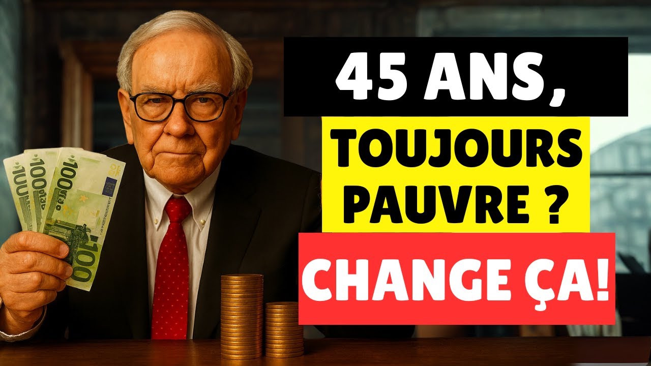 10 &Eacute;TAPES Pour DEVENIR RICHE Avec Ton SALAIRE &agrave; 45 ANS | Warren Buffet