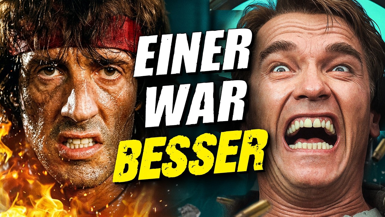 Schwarzenegger vs Stallone - Wer war WIRKLICH die größere Legende?
