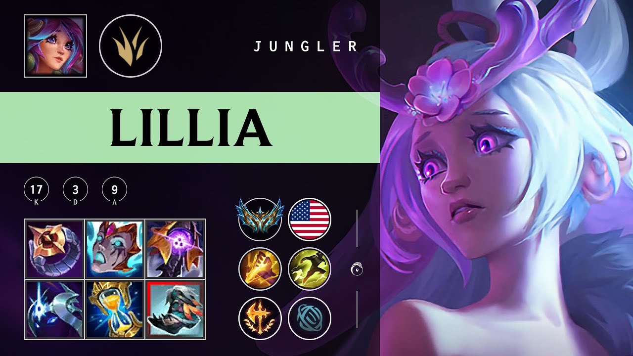 Lillia Jungle vs Sejuani - NA Challenger Patch 25.24