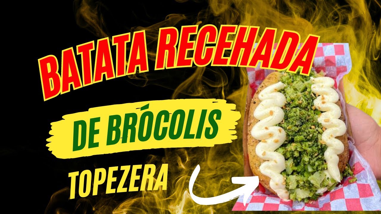 Como fazer batata recheada de brócolis | passo a passo