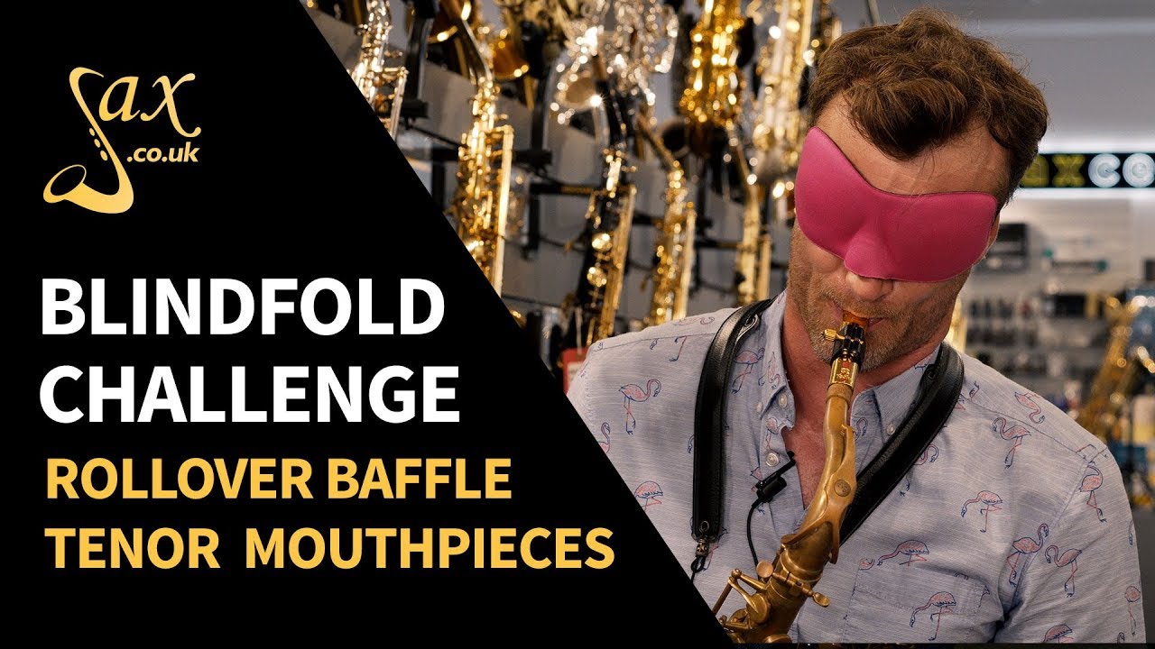 Rollover Baffle Tenor Saxophone Mouthpiece - Blindfold Challenge