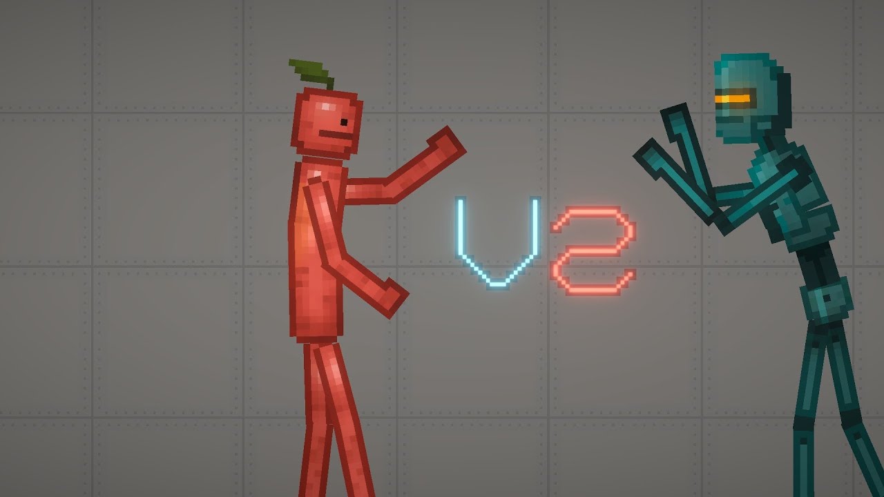 Apple versus robot.