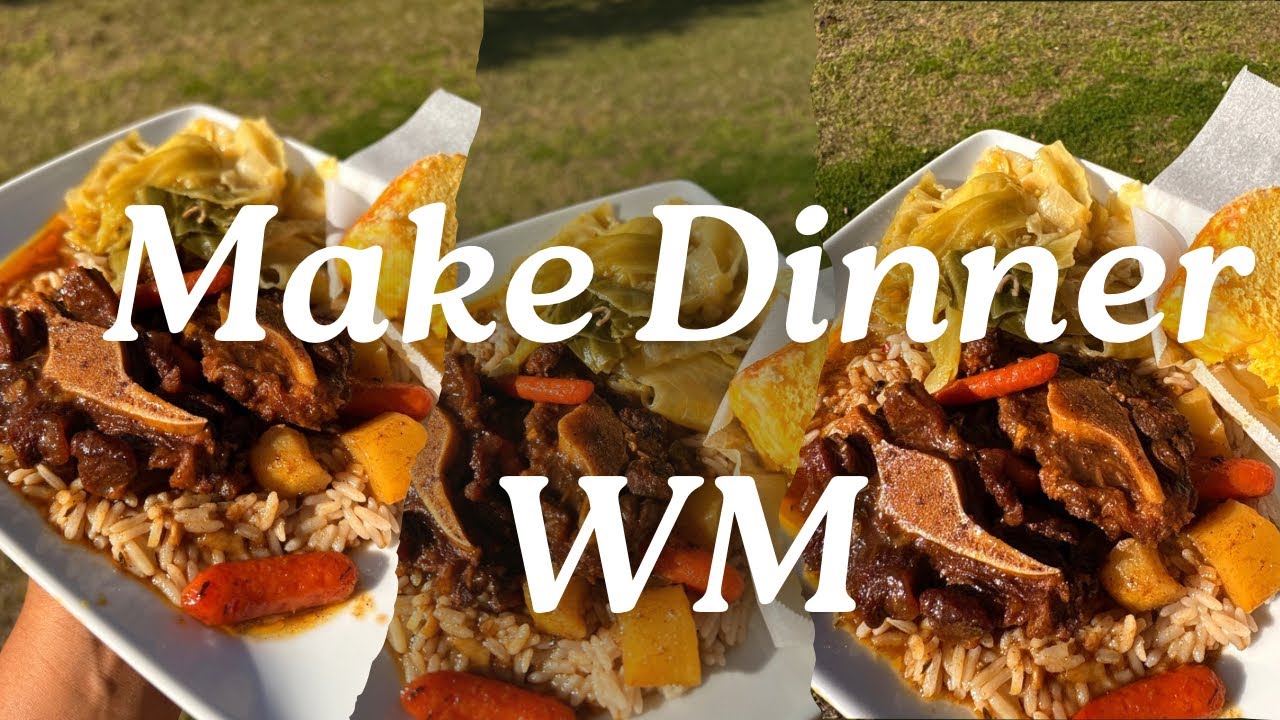 Cooking Oxtails & Cabbage | New Sunday Cooking Series!