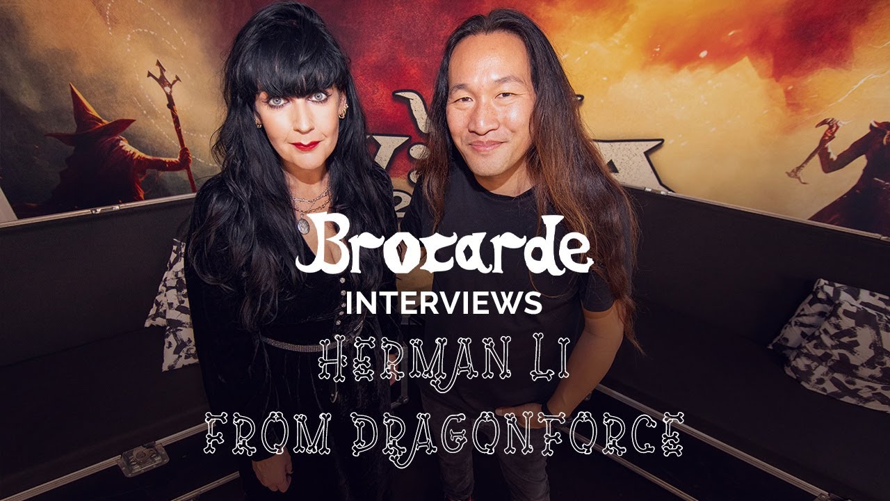 Brocarde Interviews Herman Li from DragonForce Interview at Wacken Open Air Metal Festival