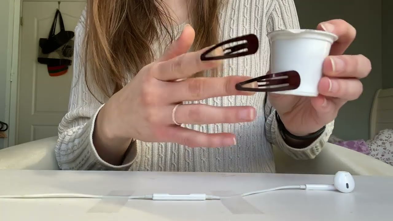 Rhythmic asmr for sleep! :) (no talking)