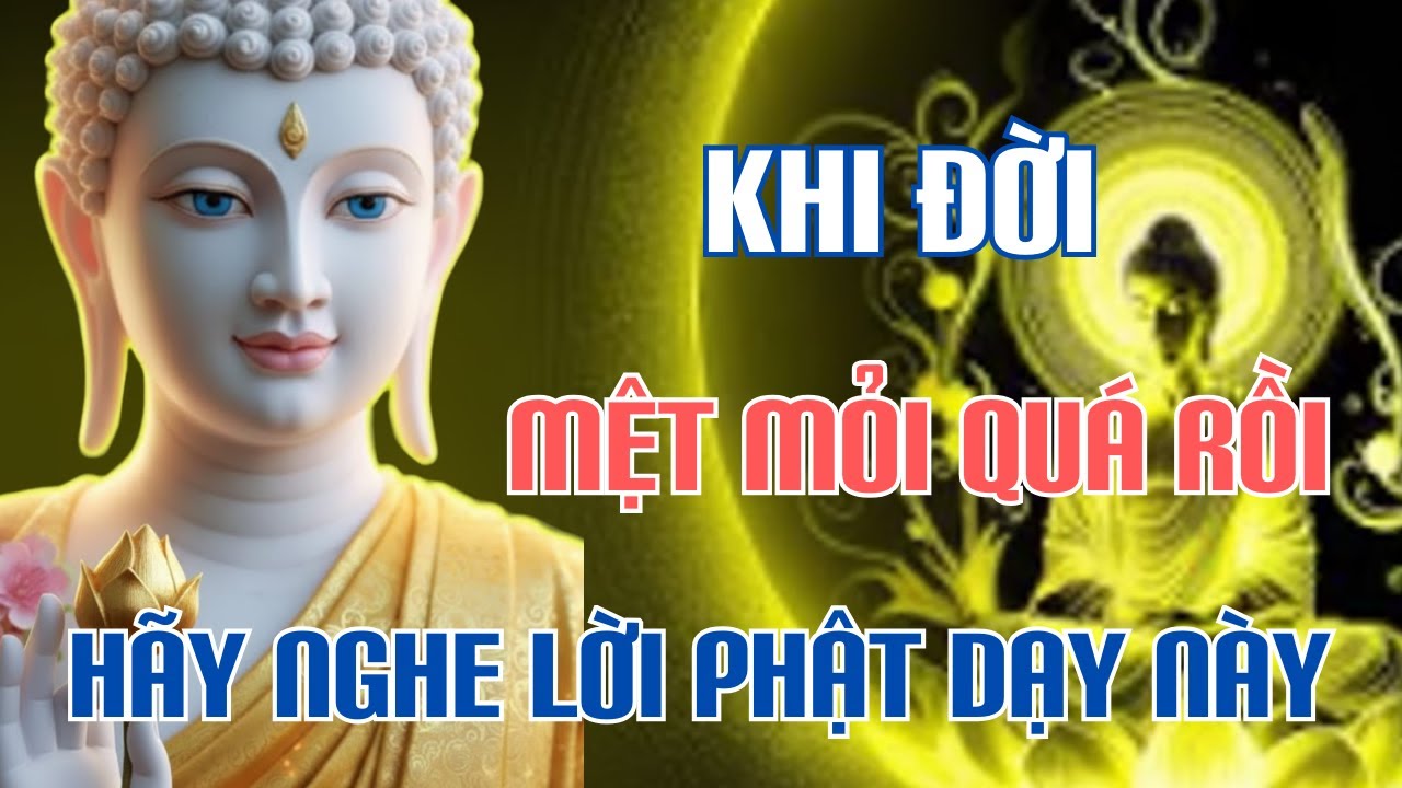 Khi Mệt Mỏi Quá Rồi - Hãy Nghe Lời Phật Dạy Này Để Buông Khổ Đau, Sống An Nhiên Trở Lại