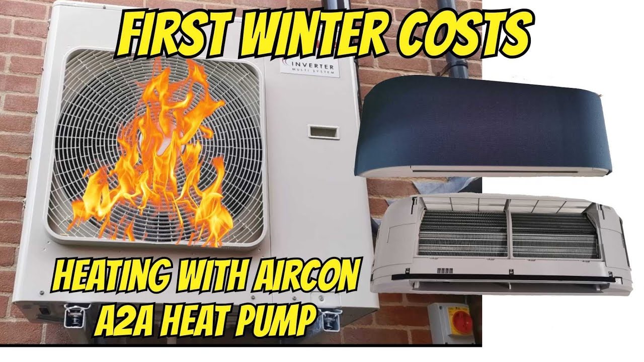 Air to Air (A2A) Toshiba heat pump - First full winter costs incl payback