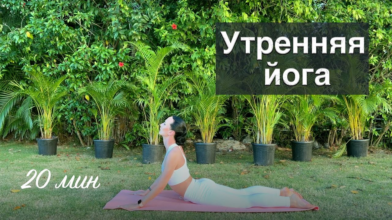 Утренняя йога. Йога практика 20 минут.