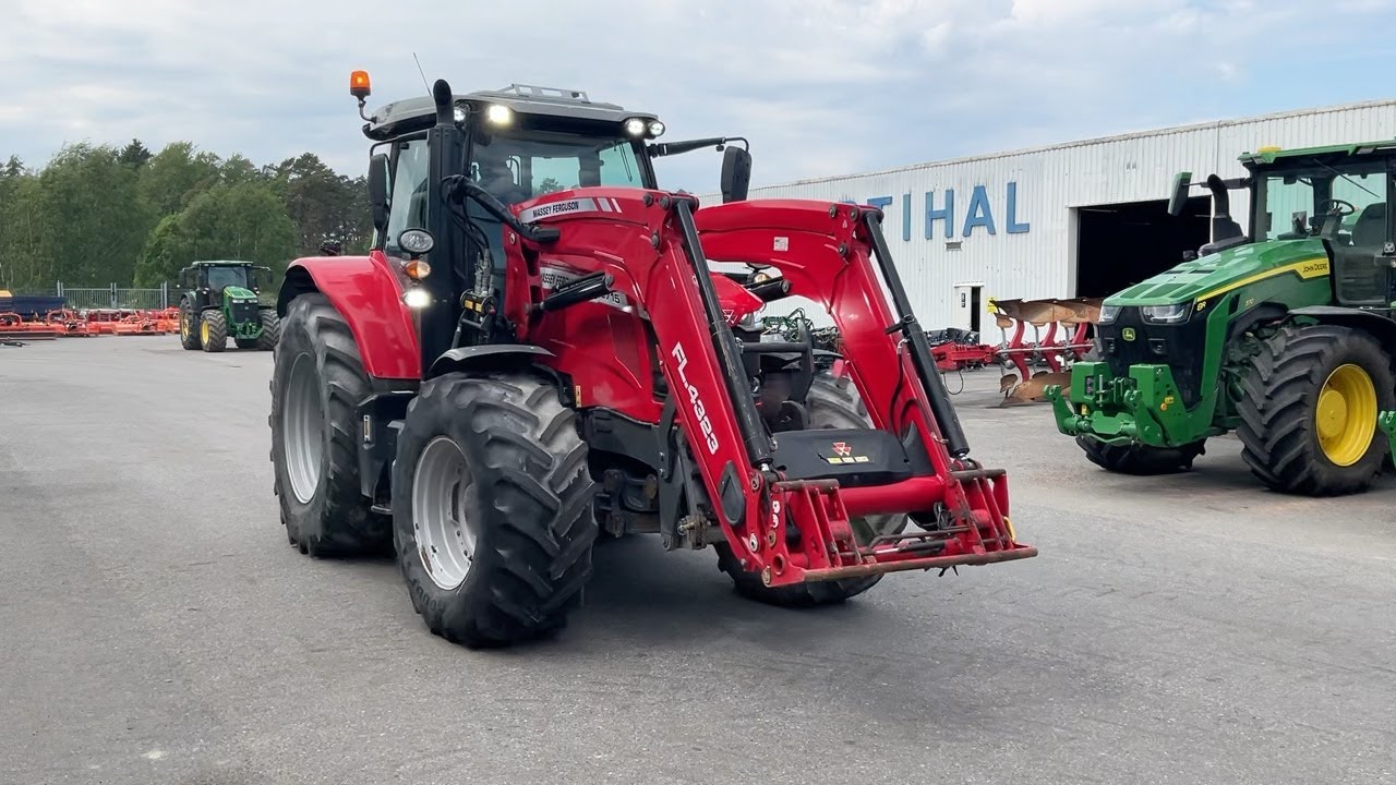 K&ouml;p Traktor Massey Ferguson 6715S DynaVT med lastare p&aring; Klaravik