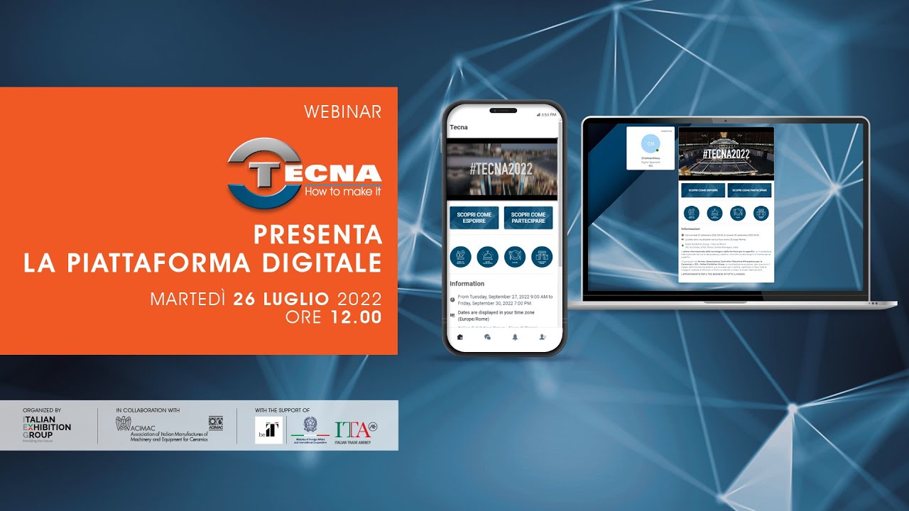 Tecna presenta la sua piattaforma digitale