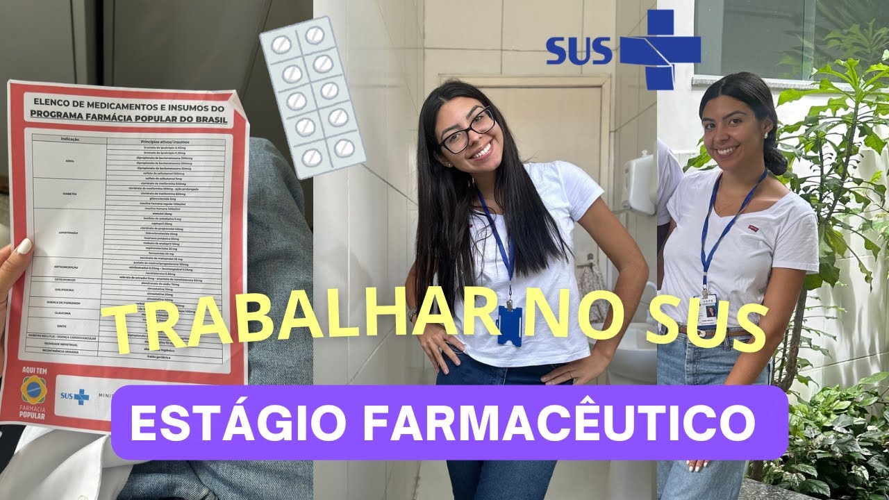 COMO É TRABALHAR NO POSTO DO SUS? #estagio #faculdade #postodesaude #farmacia 