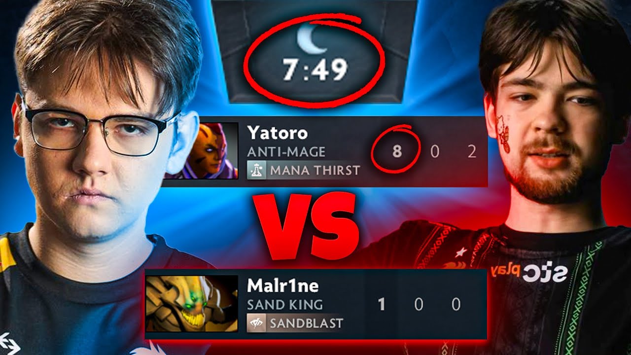 YATORO with a GODLIKE at 8 MINUTES AGAINST THE WINNER OF THE INTERNATIONAL!