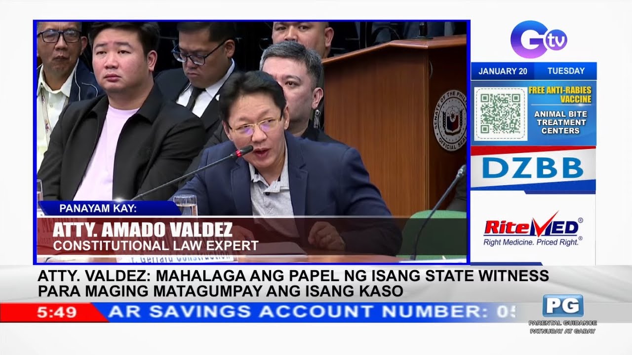 Mas mabuting si Sen. Rodante Marcoleta na ang tumestigo — constitutional law expert