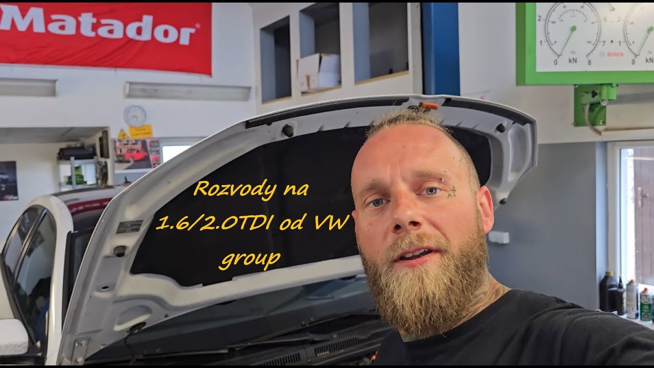 Ako sa menia rozvody na VW1,6tdi 77kw CAYC? Partnerom videa je MROAUTO.CZ