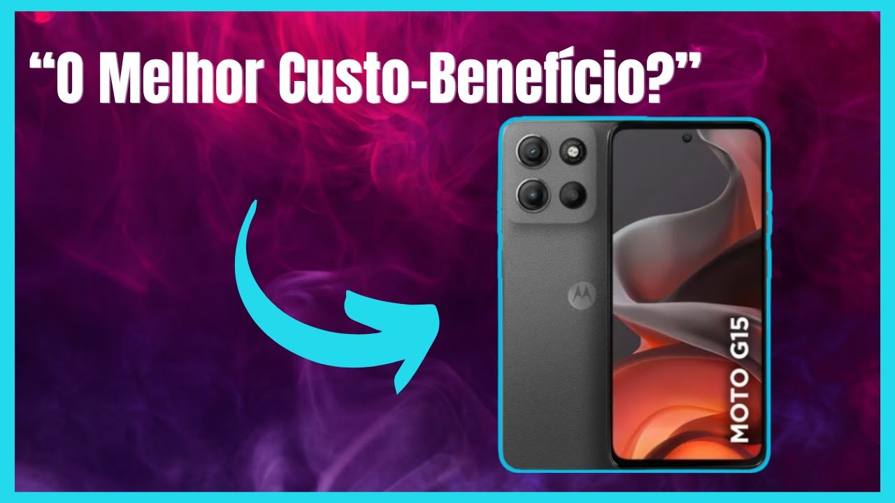 Eu Testei o Moto G15 e Descobri 3 Coisas INCRÍVEIS!