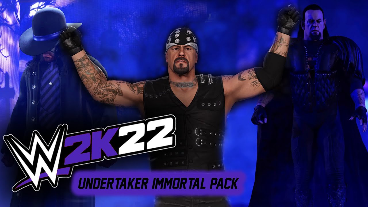 Undertaker Immortal Pack | Entrances/Signature/Finisher/Victories | WWE 2K22 (PS5)
