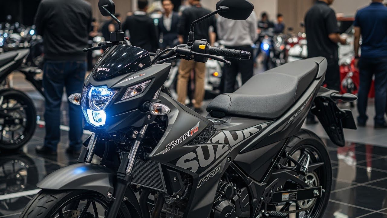 Возвращение Suzuki Satria Pro Black Matte 2026: скорость и стиль
