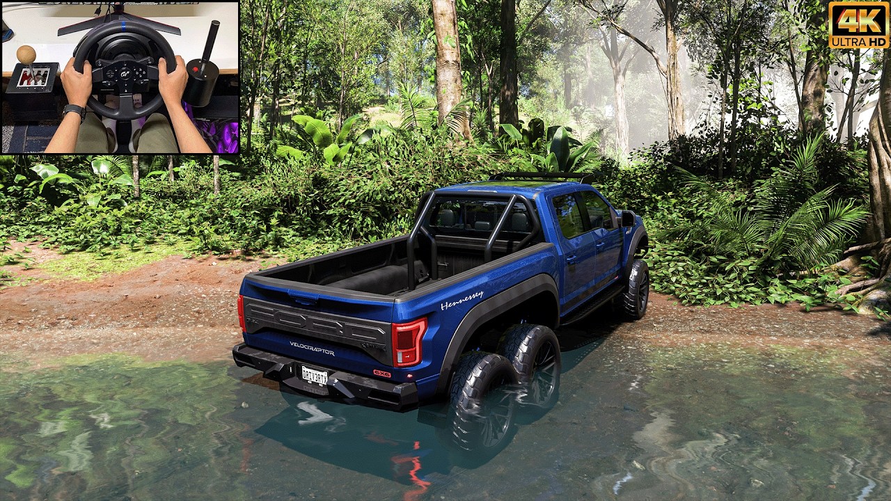 Hennessey VelociRaptor F-150 Raptor 6x6 | OFFROAD - Forza Horizon 5 | Thrustmaster T300 RS