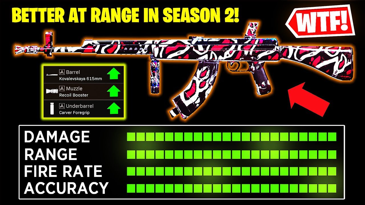 NEW AS44 LOADOUT META is *CRAZY* AFTER UPDATE on WARZONE SEASON 2! (Best AS44 Class Loadout Rebirth)