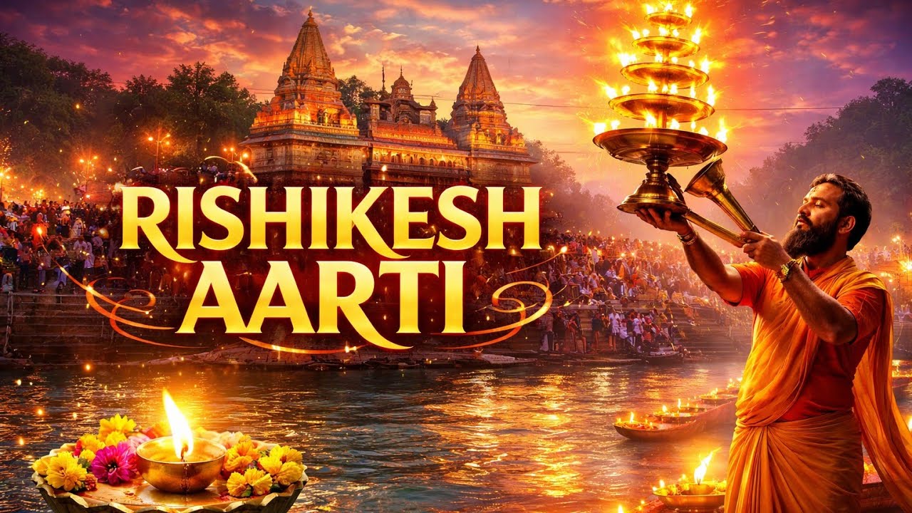 Rishikesh Ganga Aarti || view live ganga aarti 🥹