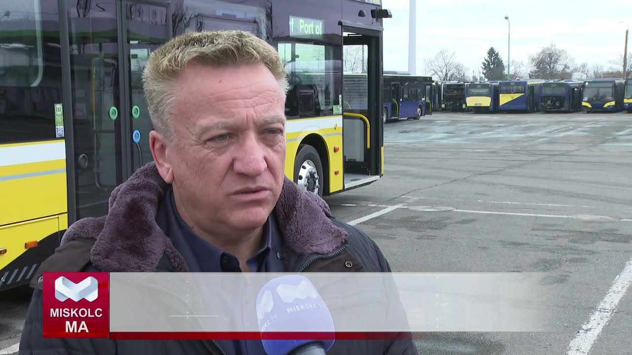 Miskolc Ma 2026. 02. 13.: Elektromos buszokat tesztelhetünk