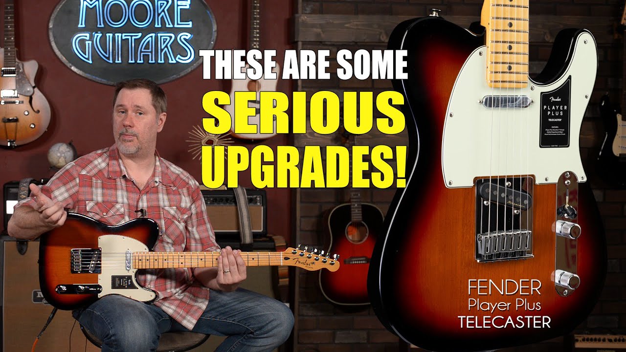 Fender's Player Plus Telecaster ("Plus" means some serious upgrades!)