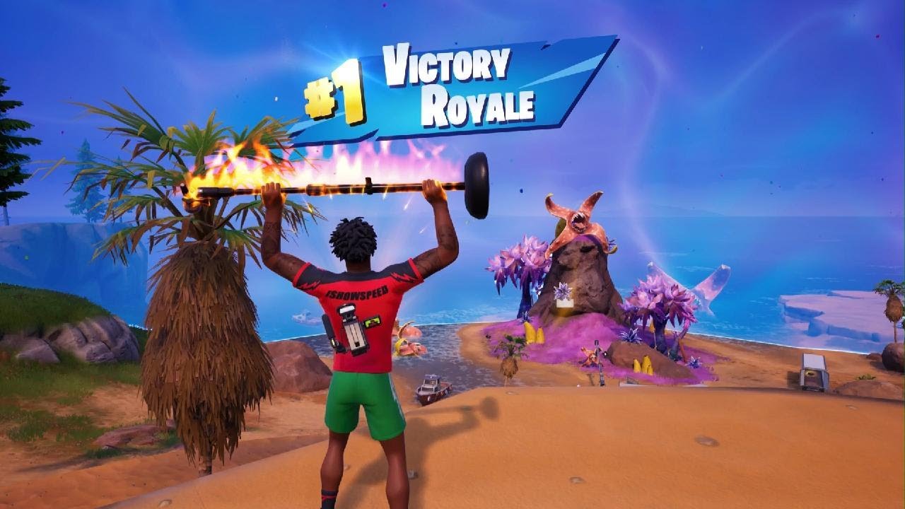 *NEW* REACTIVITY OFF ISHOWSPEED SKIN IN FORTNITE PS5 + A VICTORY ROYALE WIN! (SOLO)