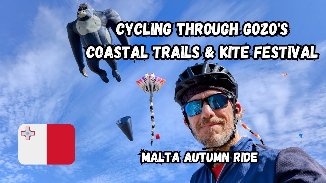 Cycling Through Gozo’s Coastal Trails & Kite Festival | Malta Autumn Ride