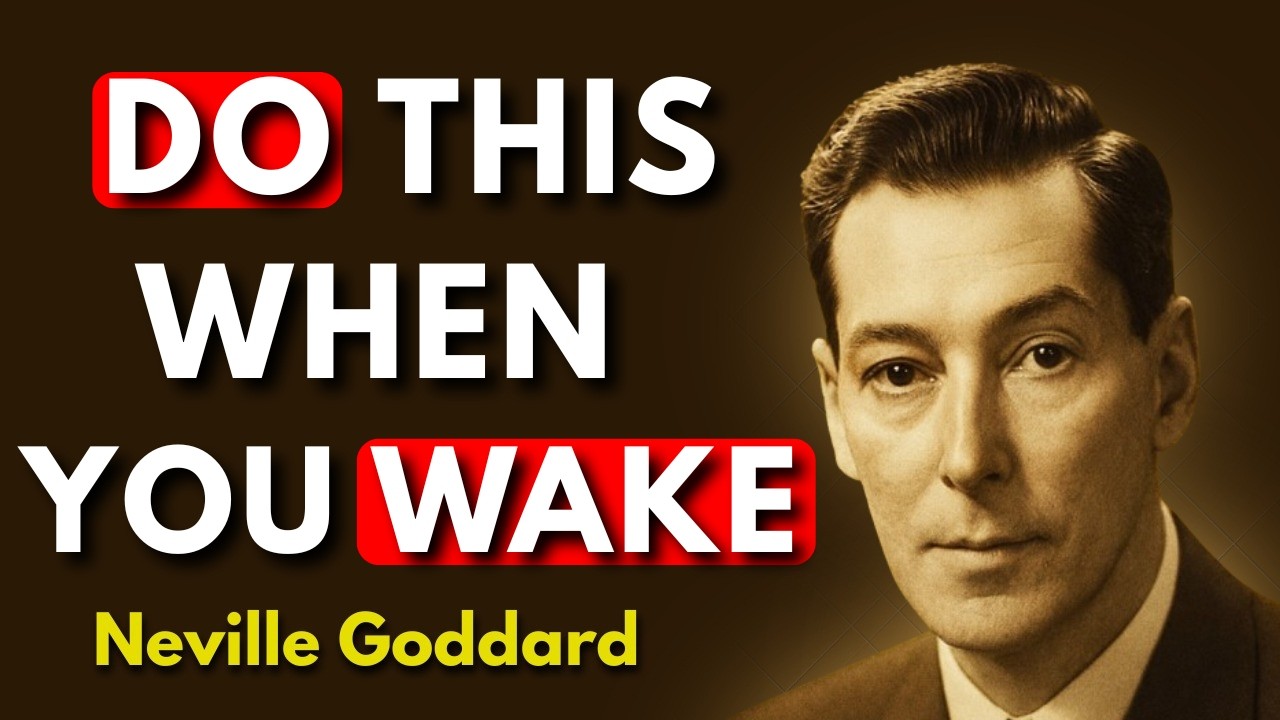 Do This the Second You Wake Up — Wealth Will Follow You All Day | Neville Goddard