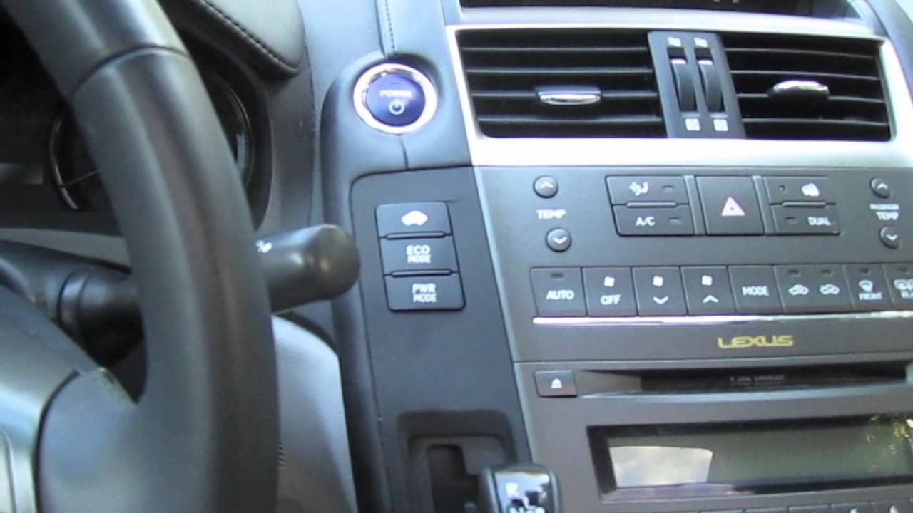 2010 Lexus HS 250h car overview