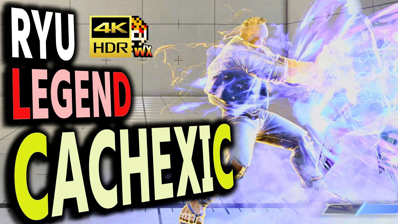 SF6: Cachexic  Ryu Legend  VS Guile | sf6 4K Street Fighter 6