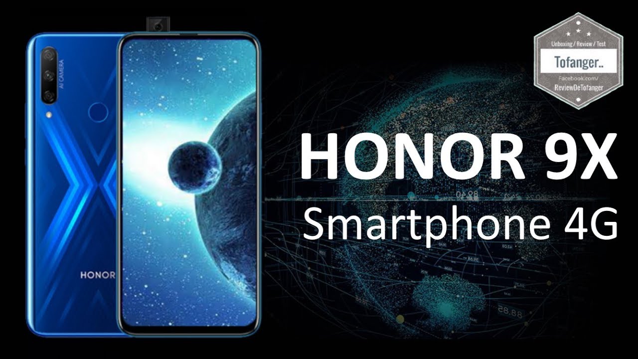 Honor 9X Smartphone 4G 6,59 